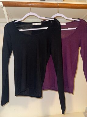 Bundle of 2 Basic Zara Sweaters
